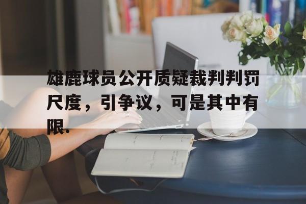 华体会官方入口关于雄鹿球员公开质疑裁判判罚尺度，引争议，可是其中有限.的信息